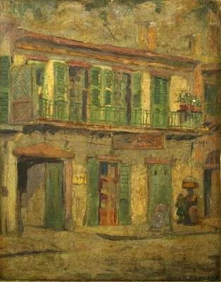 David Maitland Armstrong Toulouse Street, French Quarter France oil painting art